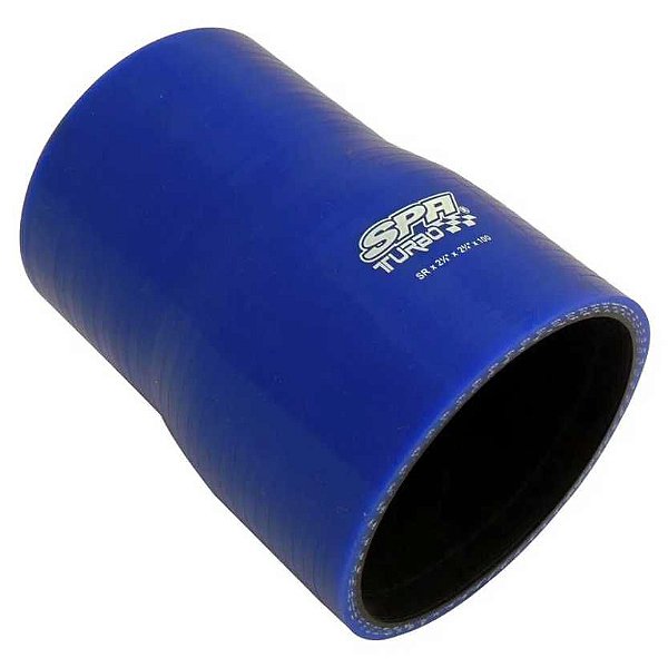 MANGOTE SILICONE REDUÇÃO RETO 2¾" X 2½" AZUL (HSIPSRD07) SPA