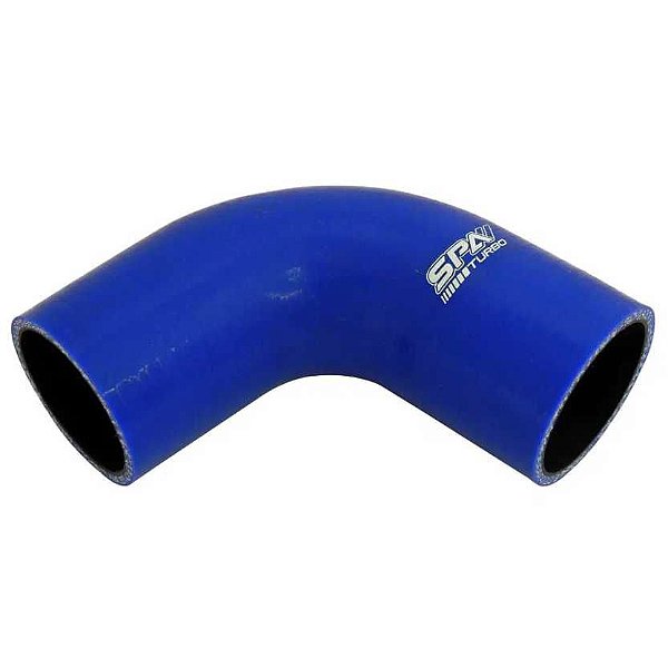 MANGOTE SILICONE CURVA 90° 2" AZUL (HSIPSN01) SPA