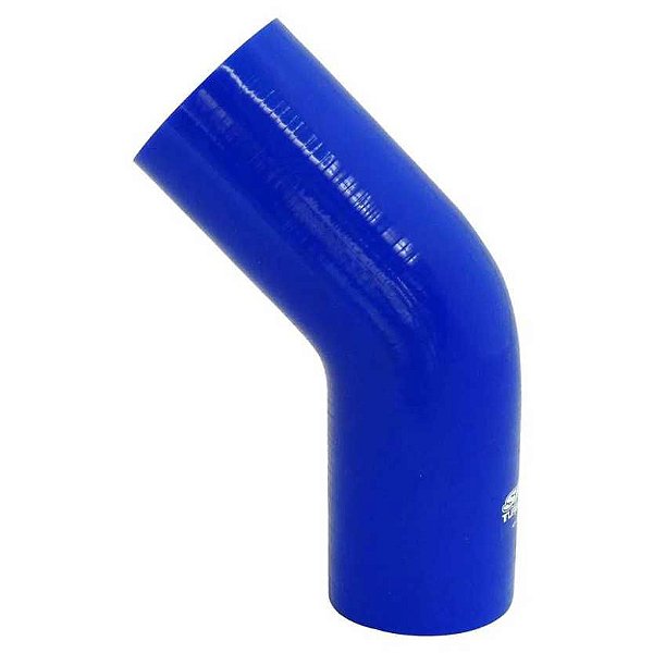 MANGOTE SILICONE CURVA 45° 2" AZUL (HSIPSQ01) SPA