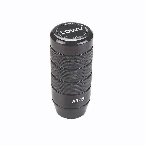 MANOPLA SEM BOTÃO AR 15 PRETA (AR15-1) LOWV