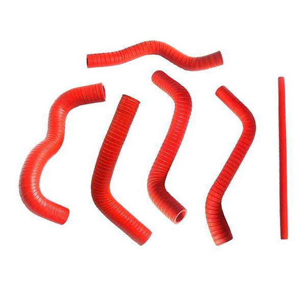 KIT MANGUEIRA ÁGUA SILICONE GOL BOLA VERMELHA (FL452) FGL
