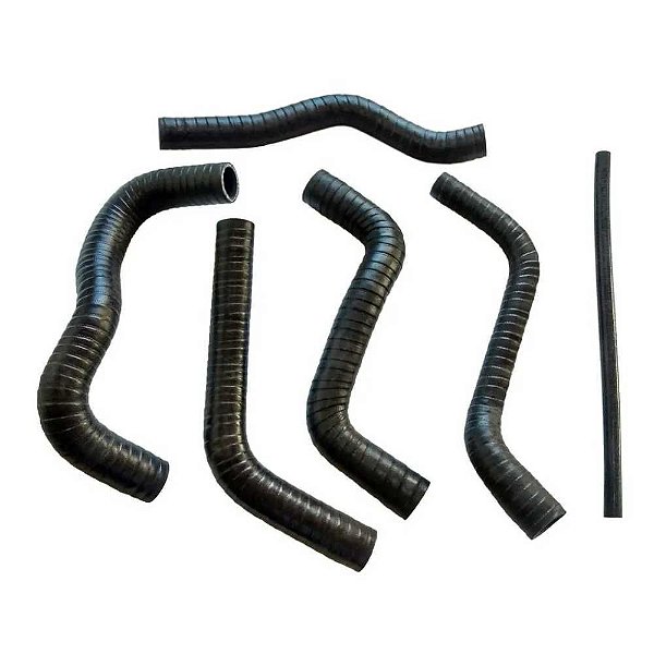 KIT MANGUEIRA ÁGUA SILICONE GOL BOLA PRETA (FL450) FGL