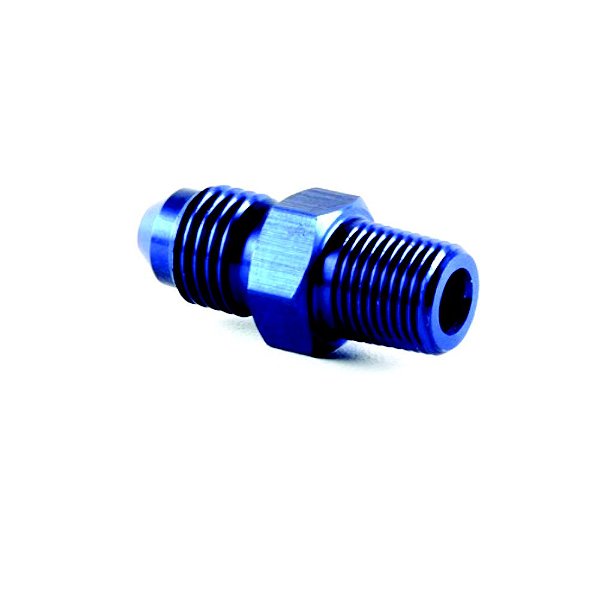 NIPLE CONEXÃO AMERICANA 04AN X 1/4 NPT AZUL (0414NA) MTR