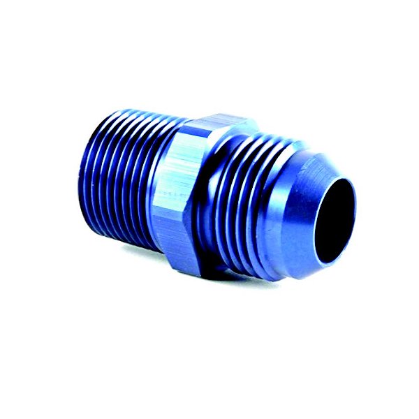 NIPLE CONEXÃO AMERICANA 12AN X 3/4" NPT AZUL (1234NA) MTR