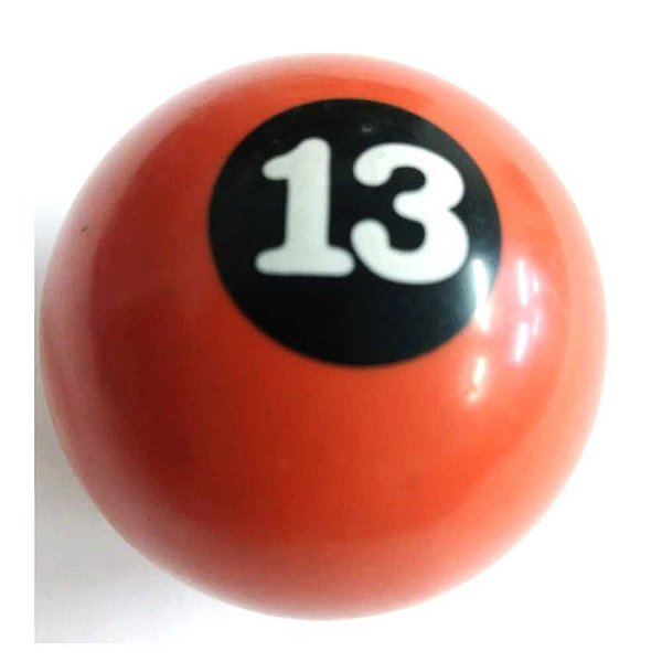 MANOPLA BOLA SINUCA 13 NVS LARANJA VW AP (NVS0504LJ)