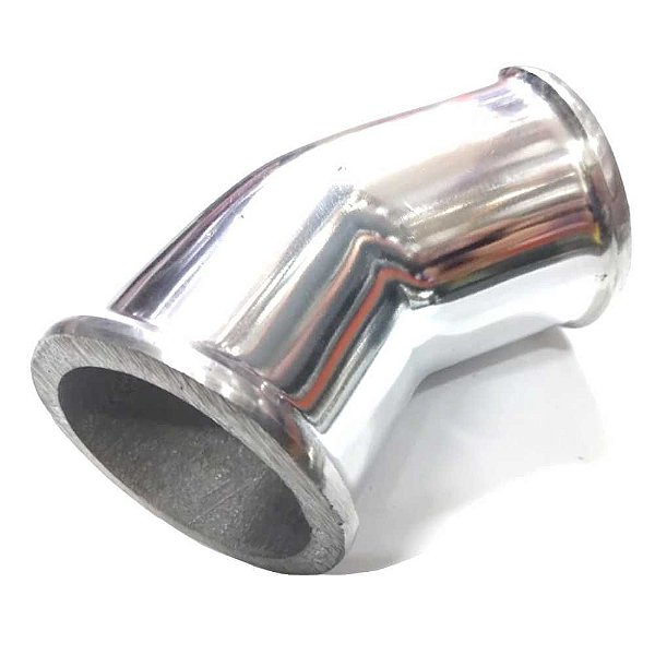 CURVA ALUMINIO CURTA 45° 2½" (CURV-0002) FÔLEGO