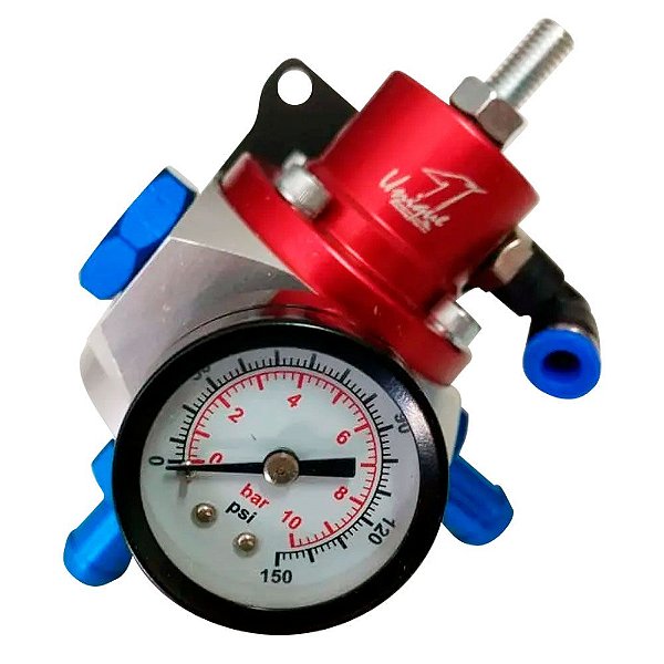 DOSADOR COMBUSTÍVEL ESFÉRICO 1:1 GRANDE 1/2" VERMELHO (UN066B) UNIQUE