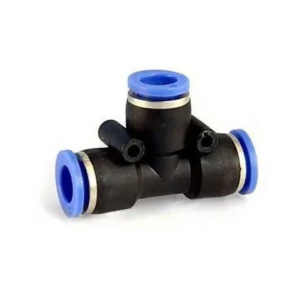 CONEXÃO ENGATE RAPIDO "T" 6MM