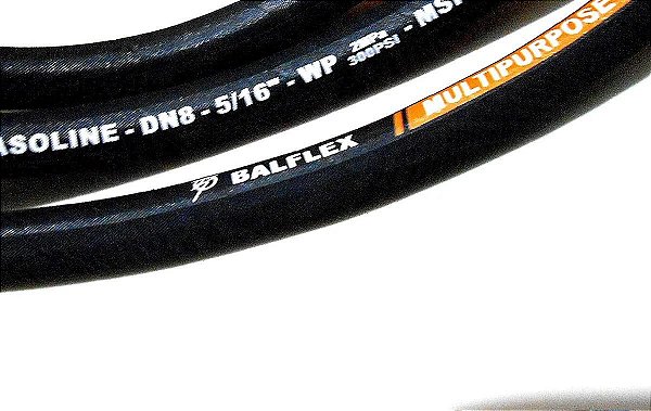 MANGUEIRA BALFLEX MULTIPURPOSE ÓLEO/AR/ÁGUA/COMBUSTÍVEL 20BAR 5/16" (10.1215.05)