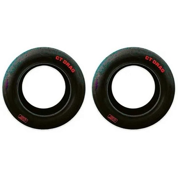 PNEU CT DRAG 215 / 50-15 (PAR) VERMELHO (AGP010V) AG