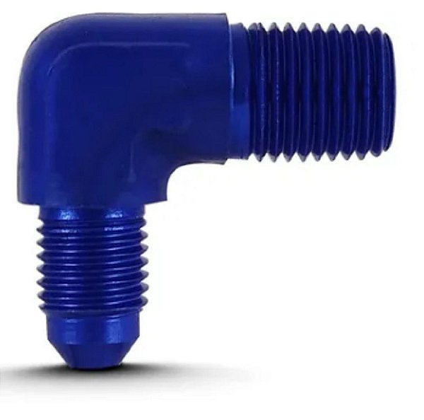 NIPLE FTX 4AN 1/4 NPT 90º F41490 (1113) FUELTECH