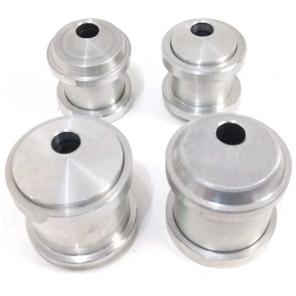 BUCHA QUADRO ALUMINIO 10MM VW AP QUADRADO FURO DESLOCADO (1035) RGTX