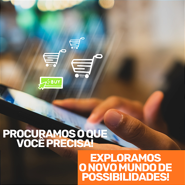 Aqui você não perde tempo procurando. Você terceiriza a busca.