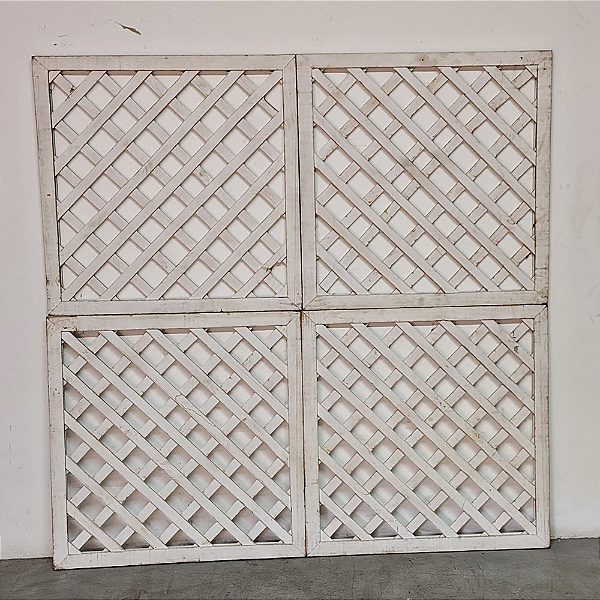 Painel em Madeira Treliçado para Decoração