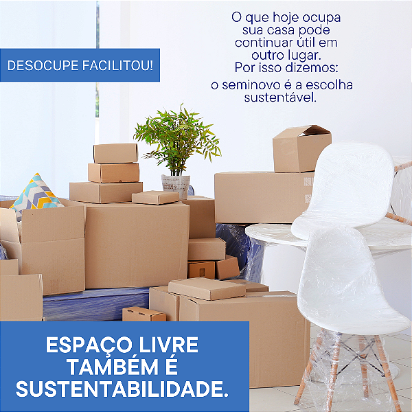 No DESOCUPE FACILITOU!, o seminovo volta para o ciclo certo: alguém precisa, alguém compra, alguém ganha espaço.