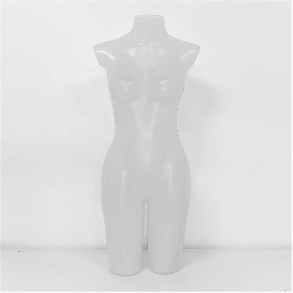 Manequim feminino seminovo adulto meio corpo
