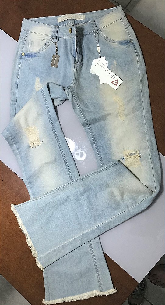 calça jeans zinco