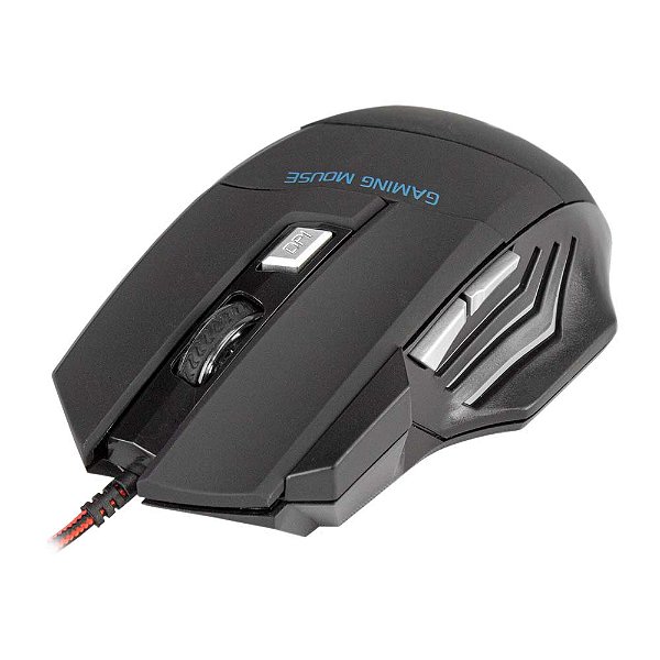 Mouse Gamer Evolut Predator Eg103Rb 2400 Dpi Usb Led 3 Cores