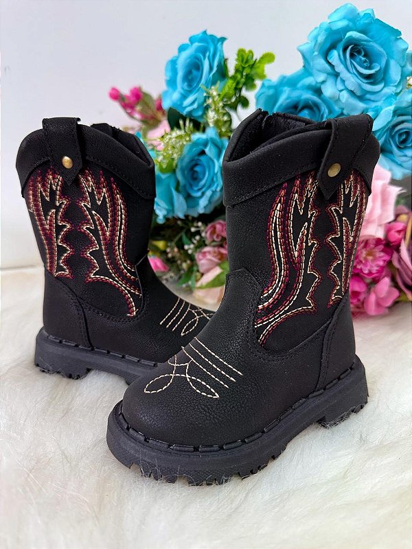 Bota Texana Nilqi Country Preto