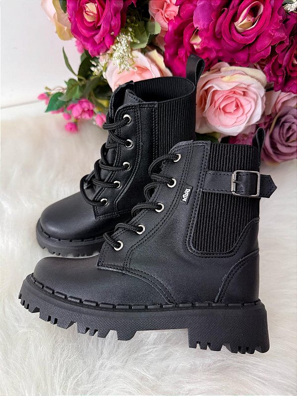 Bota\Coturno Nilqi Jade Preto