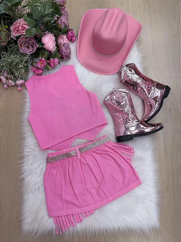Conjunto Blogueirinha Boiadeira Maraisa