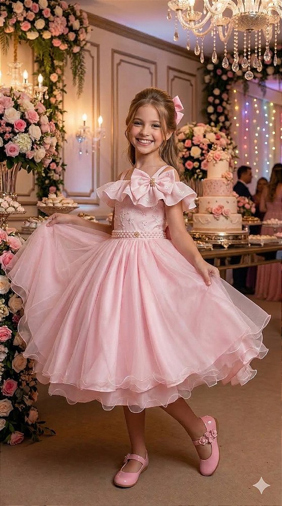 Vestido Bella Child Martina Rosa Bebe