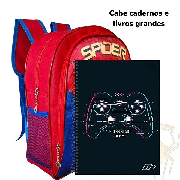 Mochila de Costas Homem Aranha