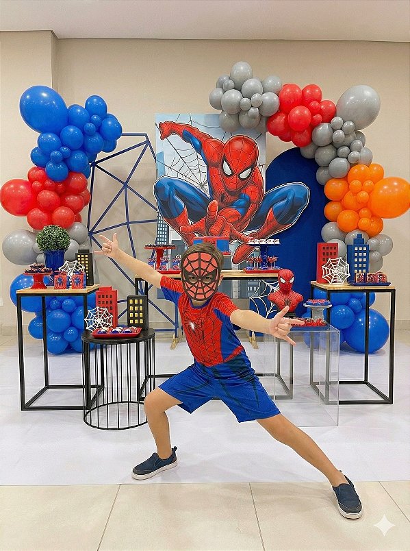 Fantasia Homem Aranha Modelo 1