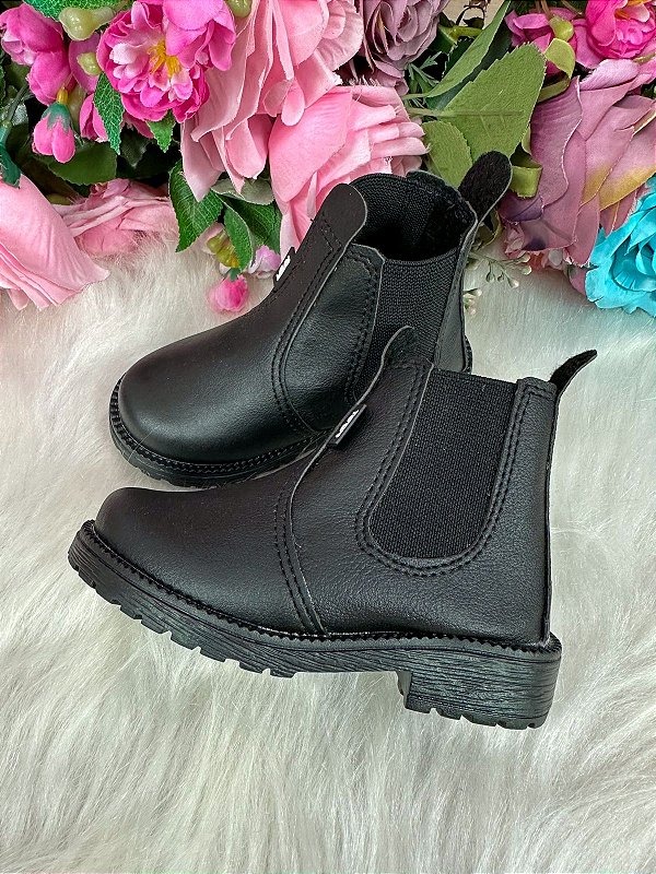 Bota Nilqi Masculina Preto
