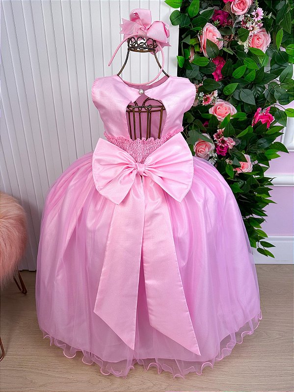 Vestido Marie Longo Larissa Rosa Bebe