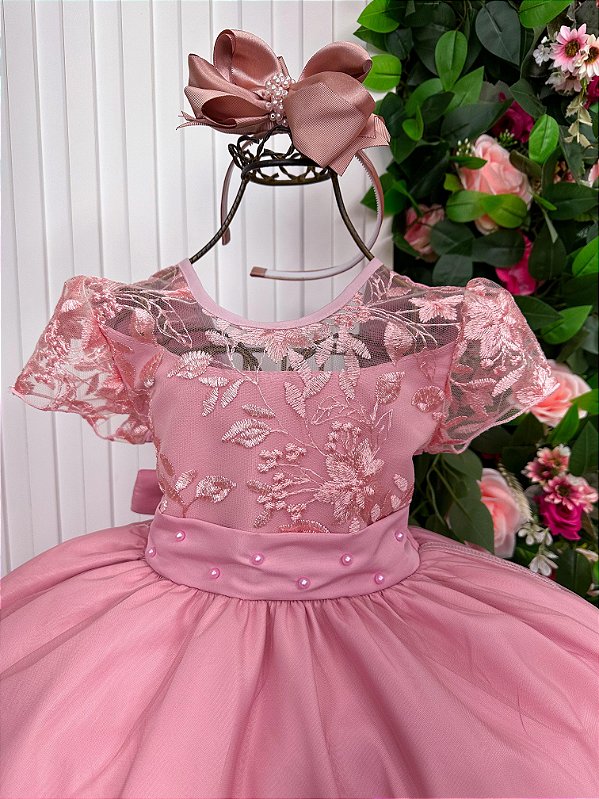 Vestido Giovanella/Giovanela Mariza Longo Rose