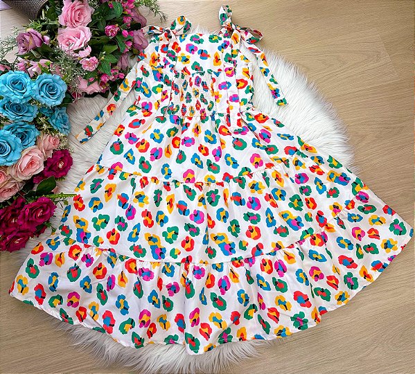 Vestido Blogueirinha Mãe e Filha Nina Off