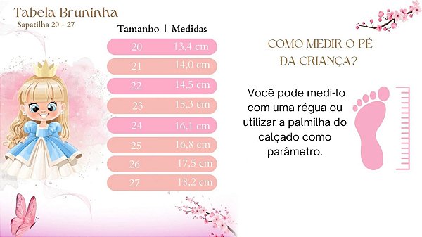 Sapatilha Bruninha Flores Rosa