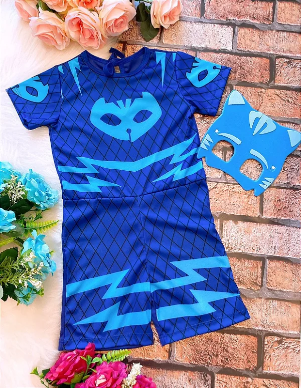 Fantasia Menino-Gato PJ Masks