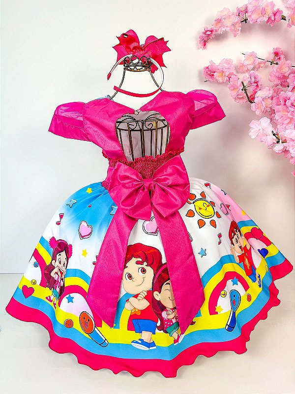 Vestido Tematicos Luxo Maria Clara e JP