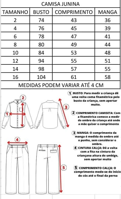 Camisa Xadrez Pink Flanela/Flanelada Junina Derik