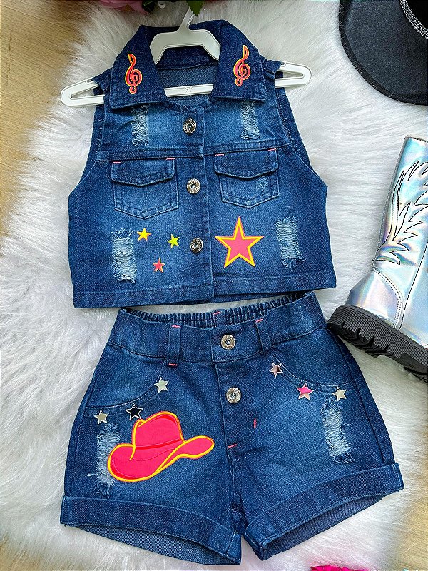 Conjunto Blogueirinha Boiadeira