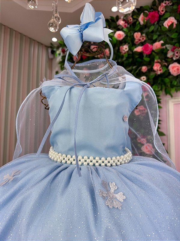 Vestido Tematico Frozen