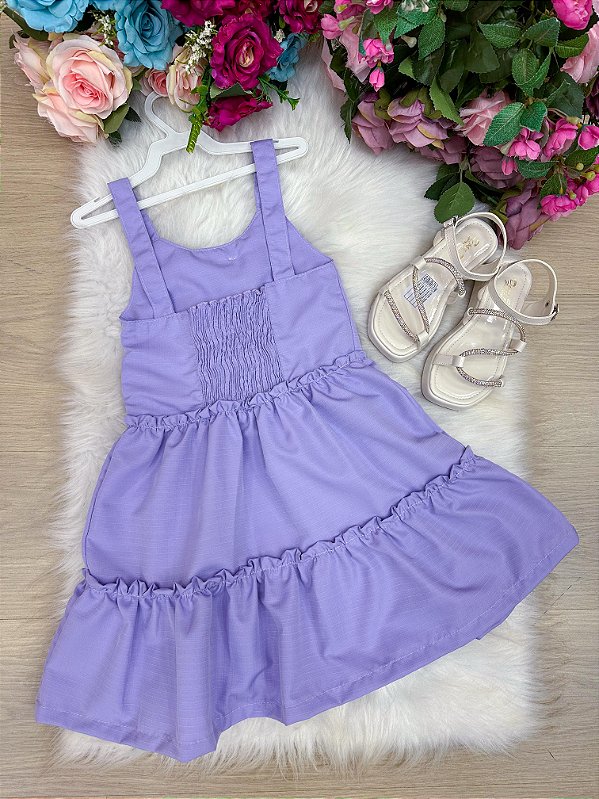Vestido Blogueirinha Lola Lilas