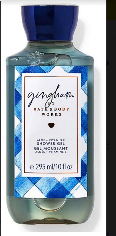 Gel De Banho Gingham Bath And Body Works 295ml - Shower Gel