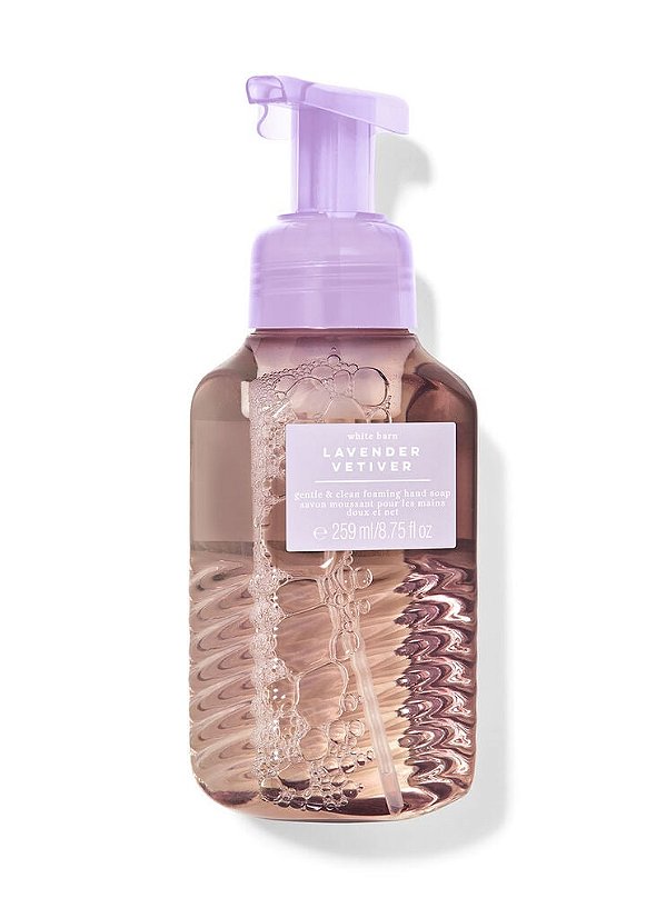 Sabonete em Espuma LAVENDER VETIVER - Bath & Body Works- 259 ml