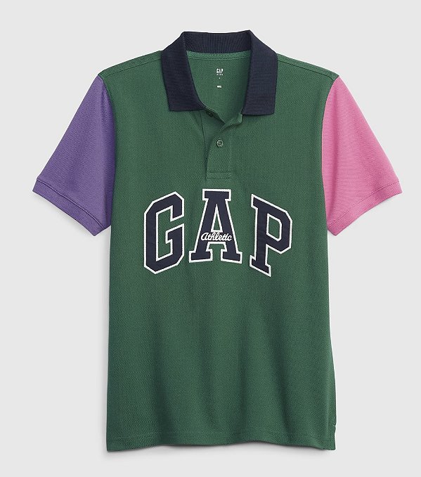 CAMISA POLO GAP - SUPER LANÇAMENTO - TAM M - 8 ANOS