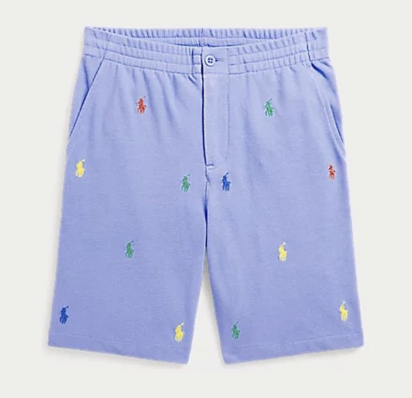 BERMUDA / SHORTS POLO RALPH LAUREN - PEPLUM - TAM S - 8 ANOS ( veste do 6 ao 8 anos )