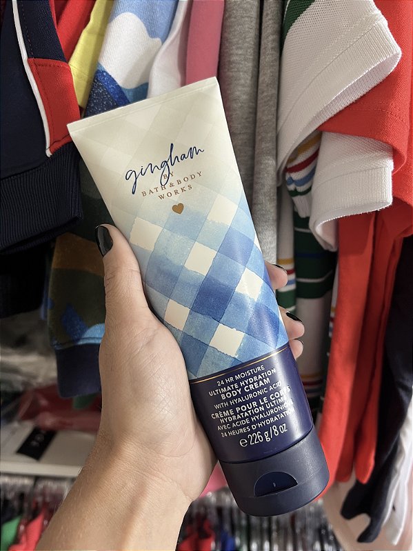 CREME HIDRATANTE BATH BODY & WORKS - 226 G -  GINGHAM