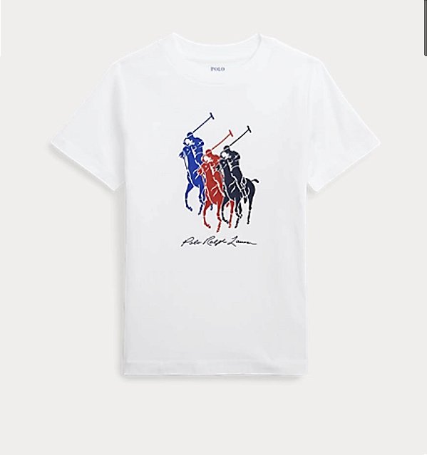 CAMISETA POLO RALPH LAUREN - PONEY -  COLEÇÃO NOVA - TAM 6 ANOS