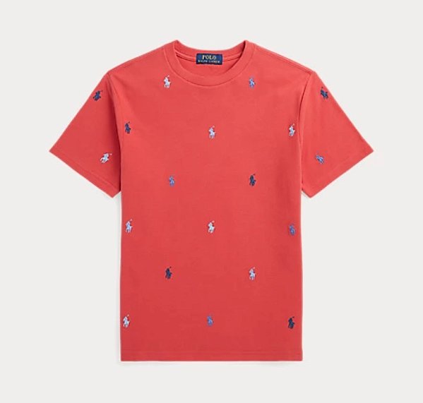 CAMISETA POLO RALPH LAUREN - PEPLUM  - LOGO - COLEÇÃO NOVA - TAM 7 ANOS