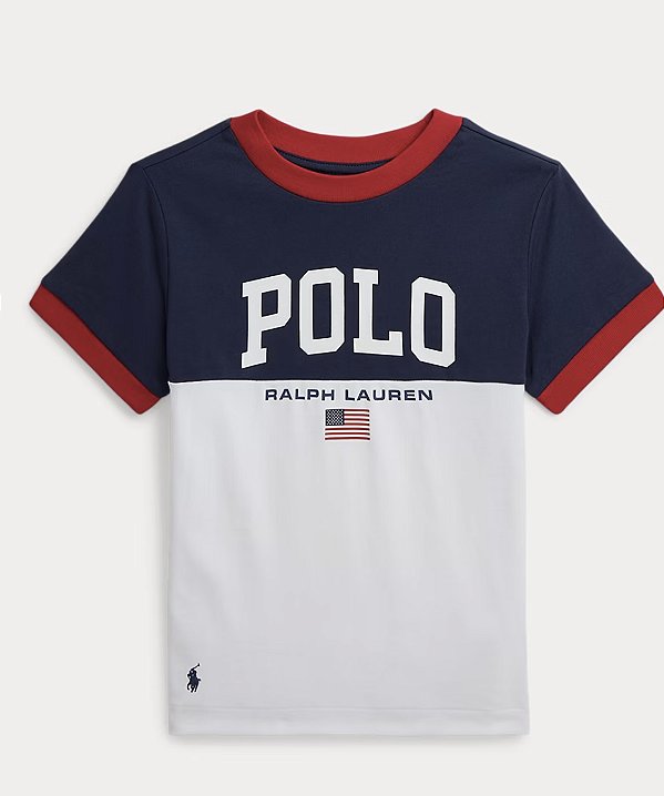 CAMISETA POLO RALPH LAUREN - COLEÇÃO NOVA - TAM 7 ANOS