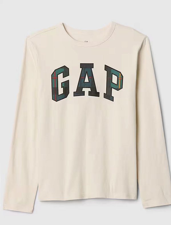 Camiseta GAP - Coleção Nova - manga longa - TAM 10 anos