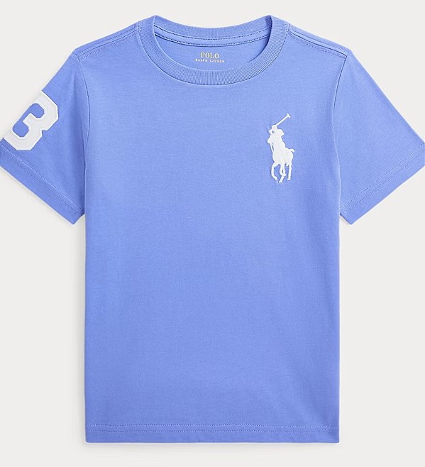 CAMISETA POLO RALPH LAUREN - COLEÇÃO NOVA - TAM 7 ANOS
