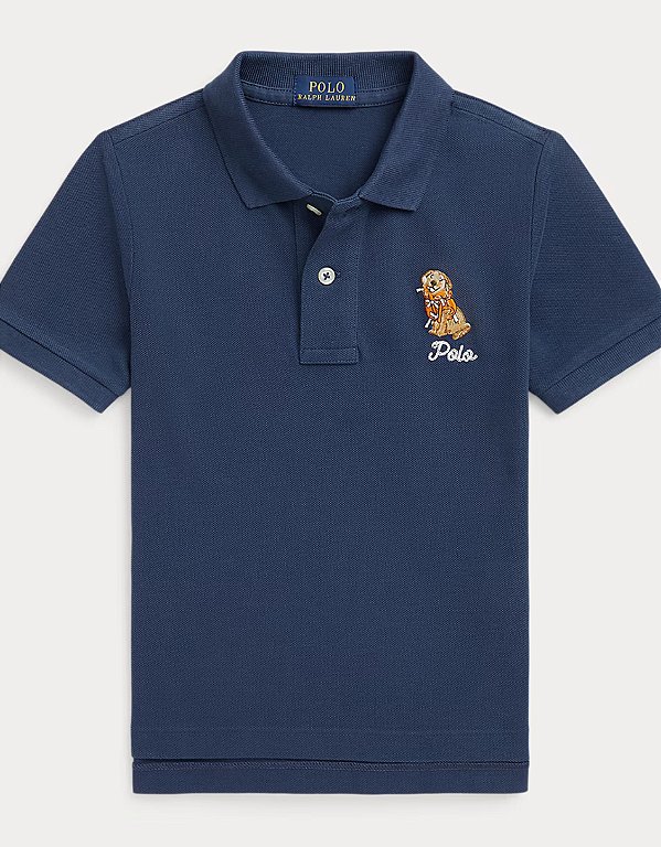 CAMISA POLO RALPH LAUREN ORIGINAL - COLECAO NOVA - TAM 7 ANOS
